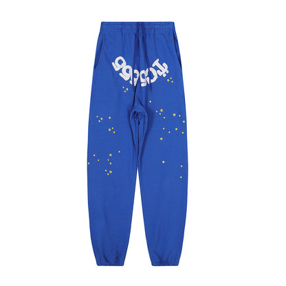 Sp5der Sweatpants Star Same Style Leisure Tappered