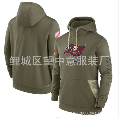NFL Hoodie Sweater Men's NFL Football Suit Sports Hoodie Top