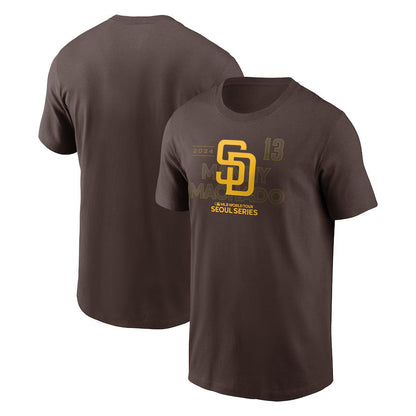 MLB T-Shirts MLB Dodge Priest T-Shirt Otani Shohei Ball Jacket Short Sleeve T-Shirt