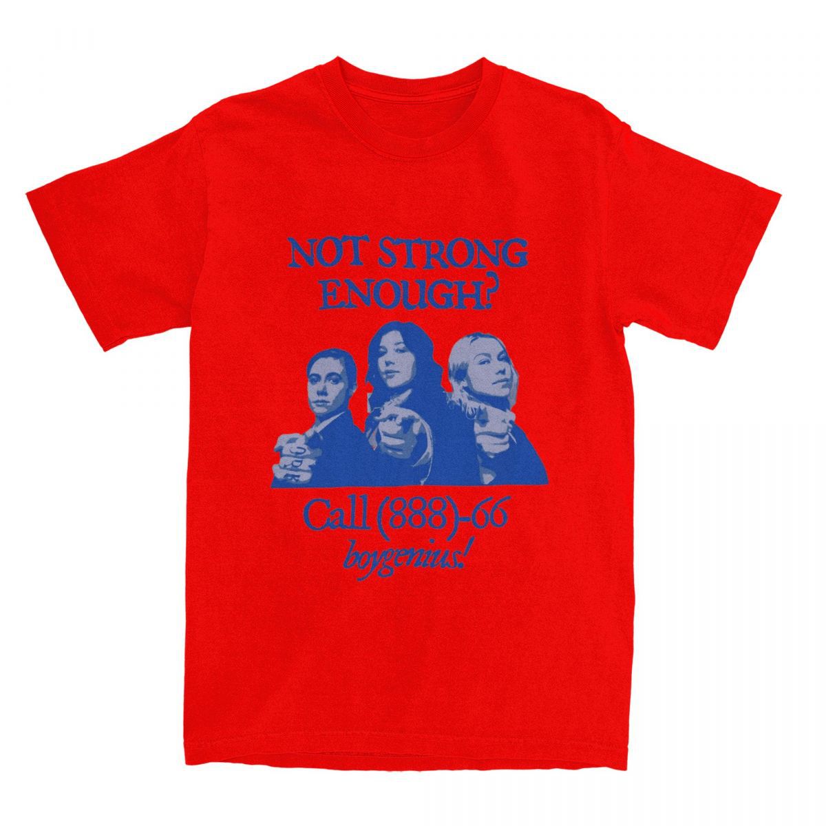 Men Women Not Strong Enough Boygenius T Shirts