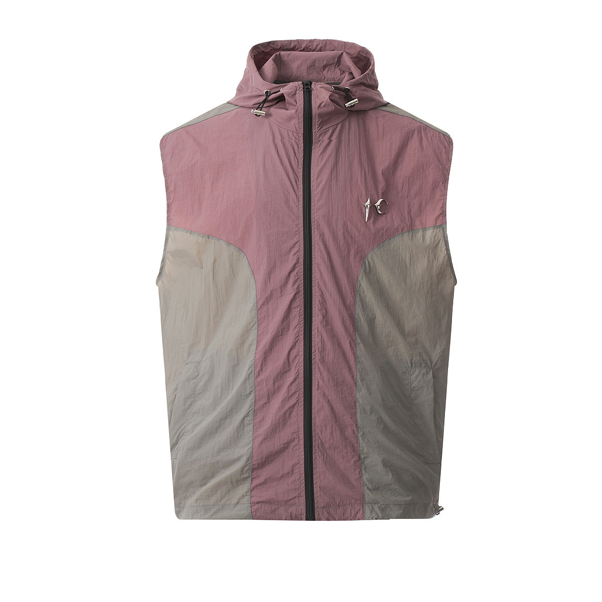 Unisex Sun Protection Shirt Thug Club Locomotive Wind Splicing = Vest Vest Jacket Sunscreen Clothing