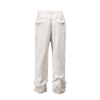 Men Sweatpants Casual Trousers Men Paratrooper Pants Baggy Straight Trousers