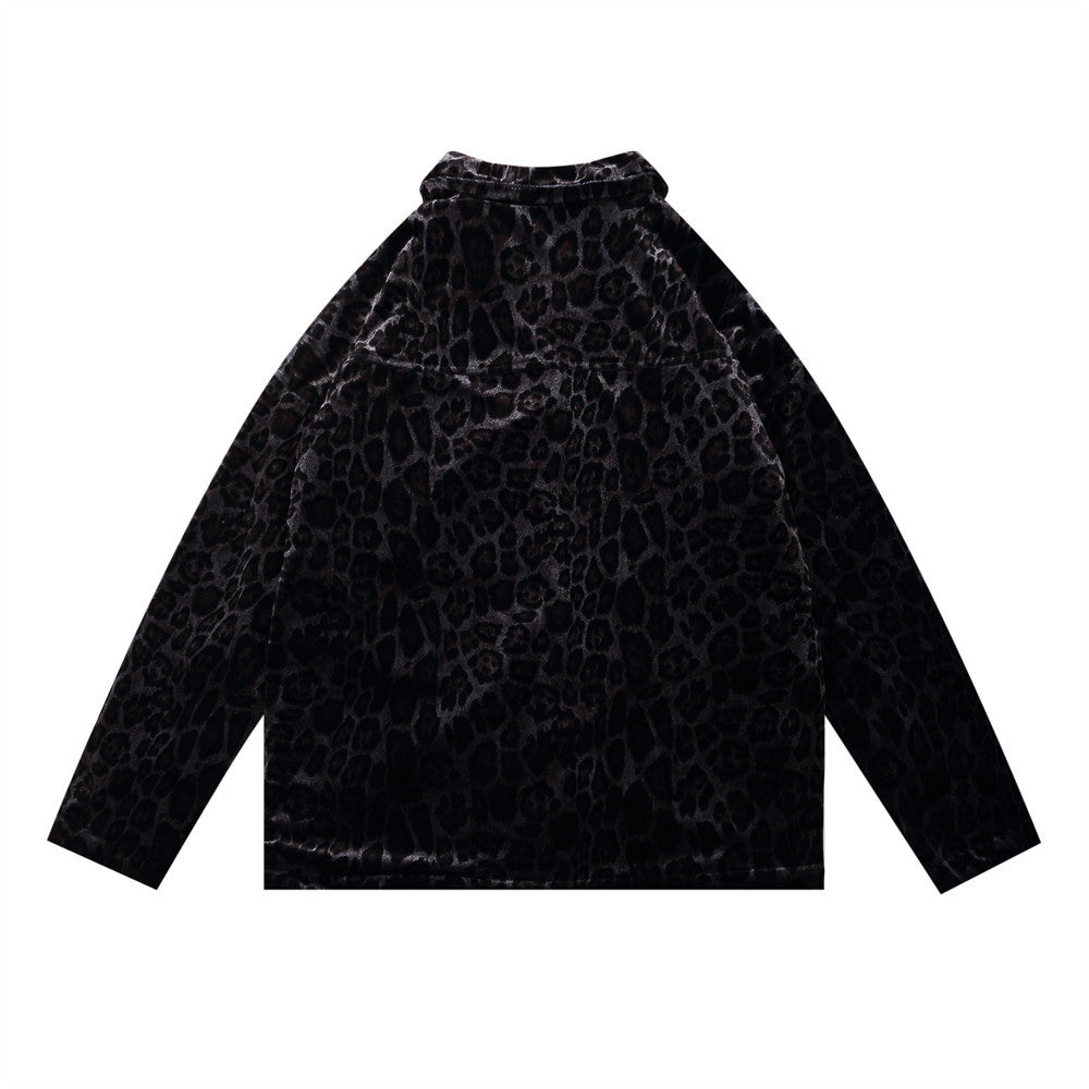 Men Jacket Coat Long Sleeve Shirt Coat Men's Clothing Loose Jacket Ins