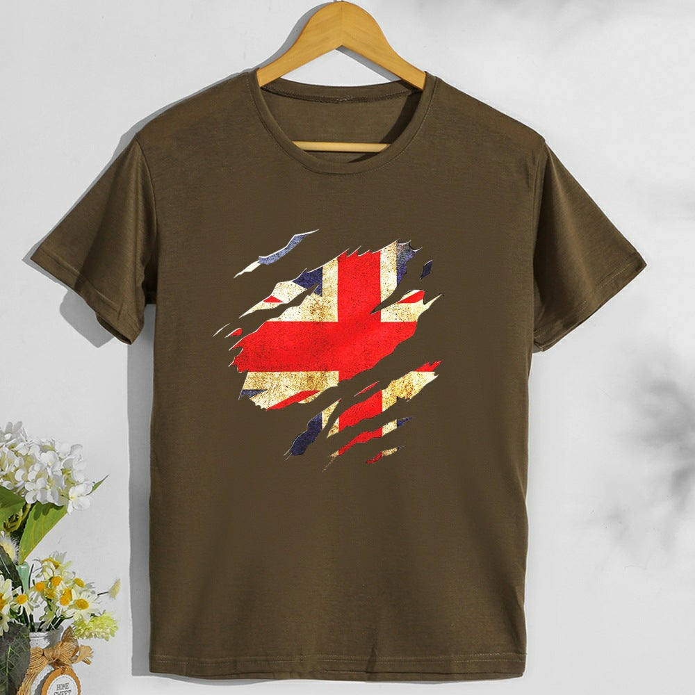 Inspired by Queen's Platinum Jubilee 2022 Elizabeth 70 Years T-shirt Men's and Women's Loose Large Size T-shirt Short Sleeve Summer