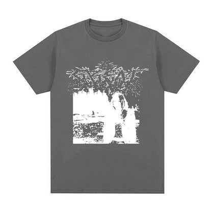 Ken Carson A Great Chaos Album T Shirt Men Women Summer  Cot