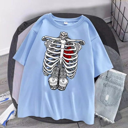 Sally Face Hoodie Printed T-shirt Casual