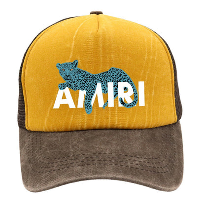 Amiri Hat Cap Summer Outdoor Breathable Mesh Cap Sunshade