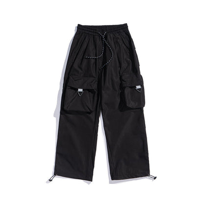 Cargo Pants Adjustable Drawstring Japanese