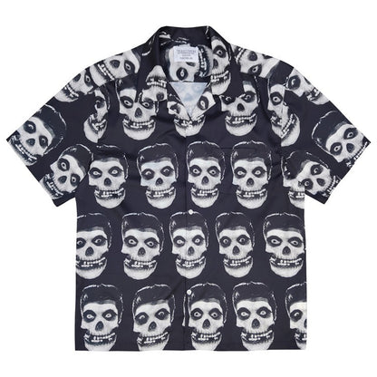 GUILTYPARTIES TIGER Shirts x WEIRDO DAVE Portfolio Skull Short Sleeve Shirts