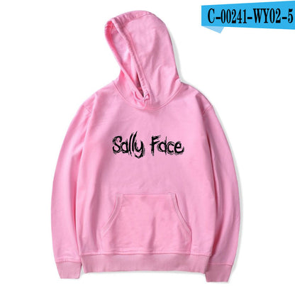 Sally Face Hoodie Game Character Printing Fashion Personality