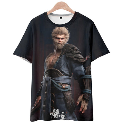 Game Black Myth Wukong T-shirt Tee Print Top