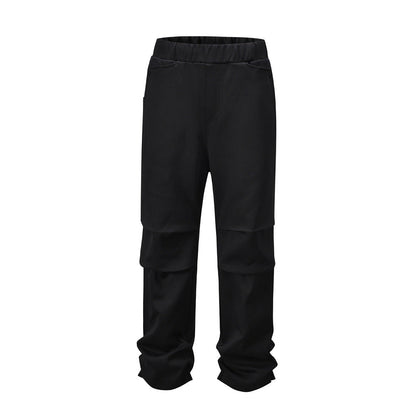 Men Sweatpants Casual Trousers Men Paratrooper Pants Baggy Straight Trousers