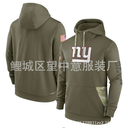NFL Hoodie Sweater Men's NFL Football Suit Sports Hoodie Top