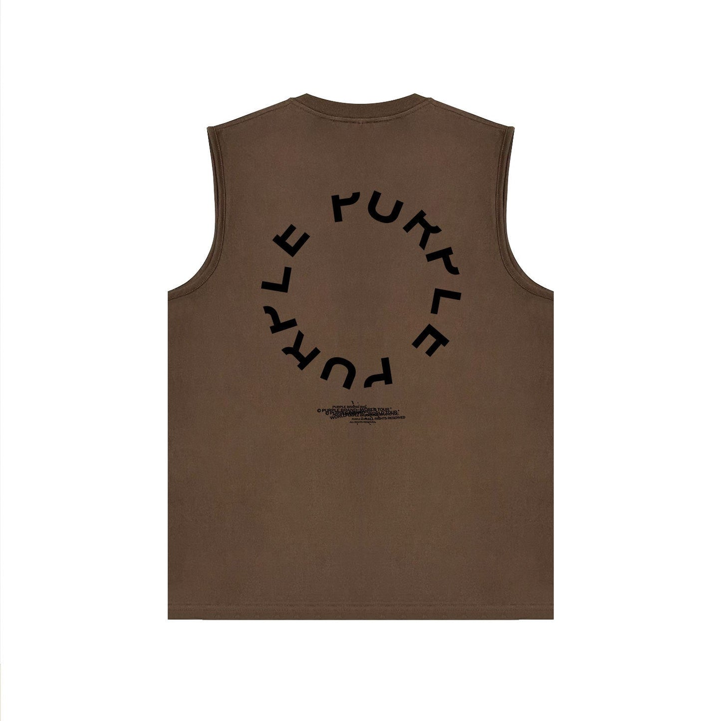 Purple Brand Tank T Shirts Sleeveless T-shirt Vest