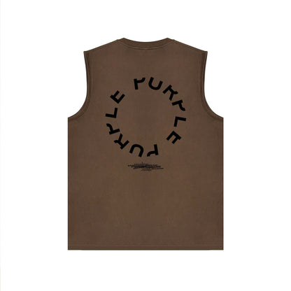 Purple Brand Tank T Shirts Sleeveless T-shirt Vest