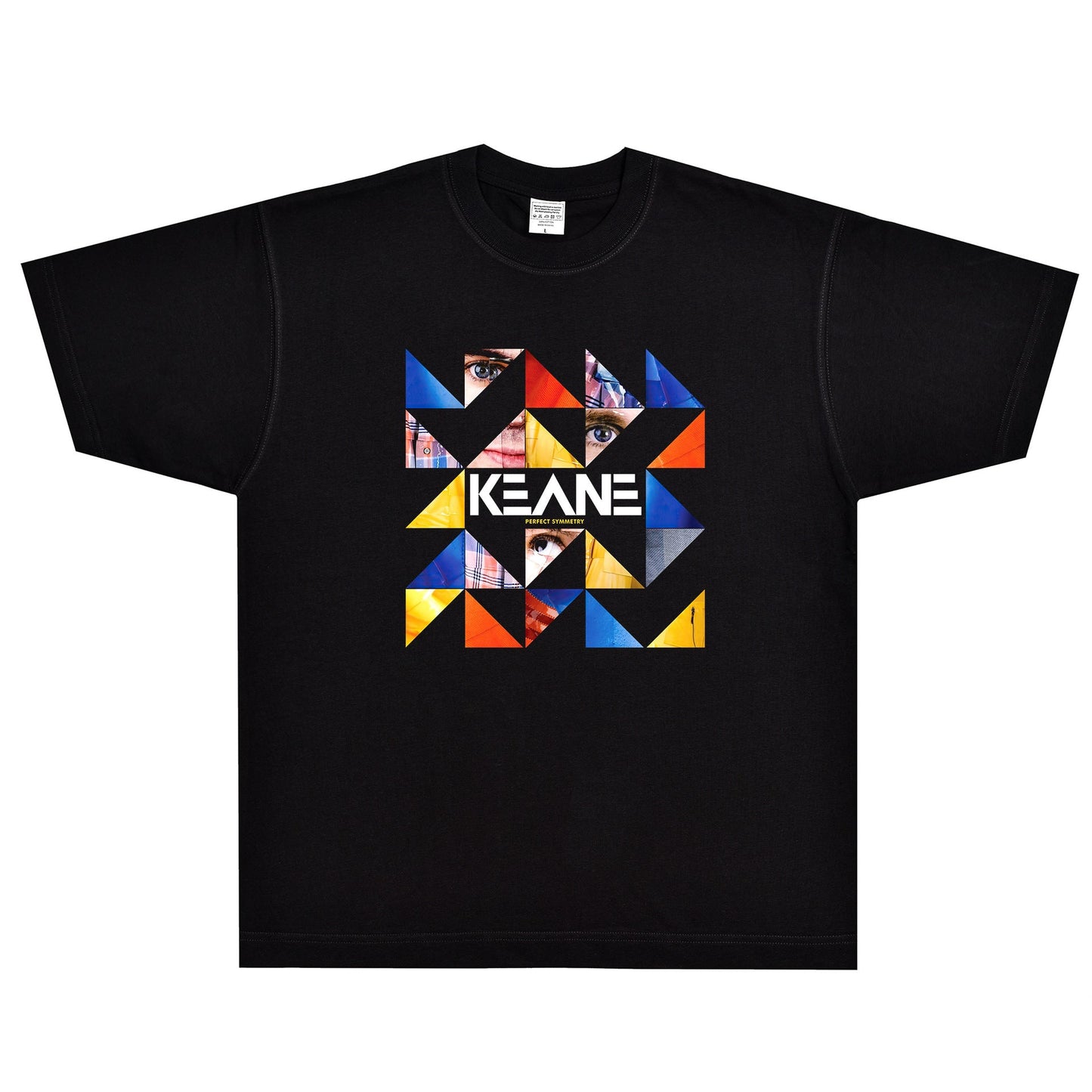 Rock Star T Shirt Keane Perfect Symmetry T-shirt Rock Band American Style Loose Printed Short Sleeve
