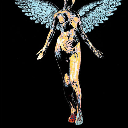 Rock Star T Shirt Nirvana in Utero Nirvana Band T-shirt Rock Retro High Street Male Vintage Short Sleeve
