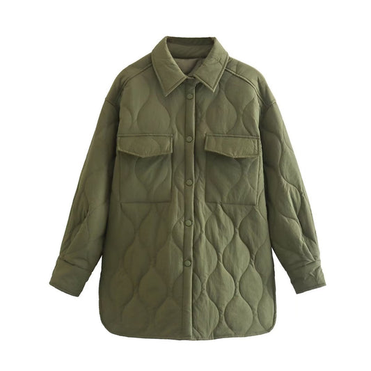 Women Cotton Coat Thick Quilted Coat