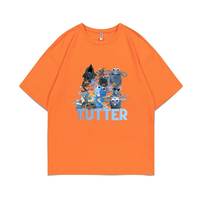 Tutter Rat Meme T-shirt Funny Mouse Print T Shirts