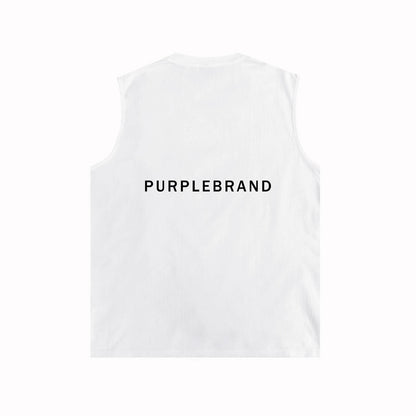 Purple Brand Tank T Shirts Sleeveless T-shirt Vest