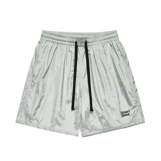 Men Shorts Quick-Drying Lightweight Double Layer Mesh Style for Sports Fitness