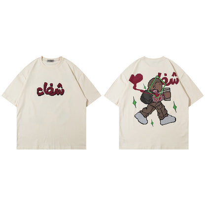 Men's T-Shirt Printed T-shirt Men's and Women's Short Sleeve