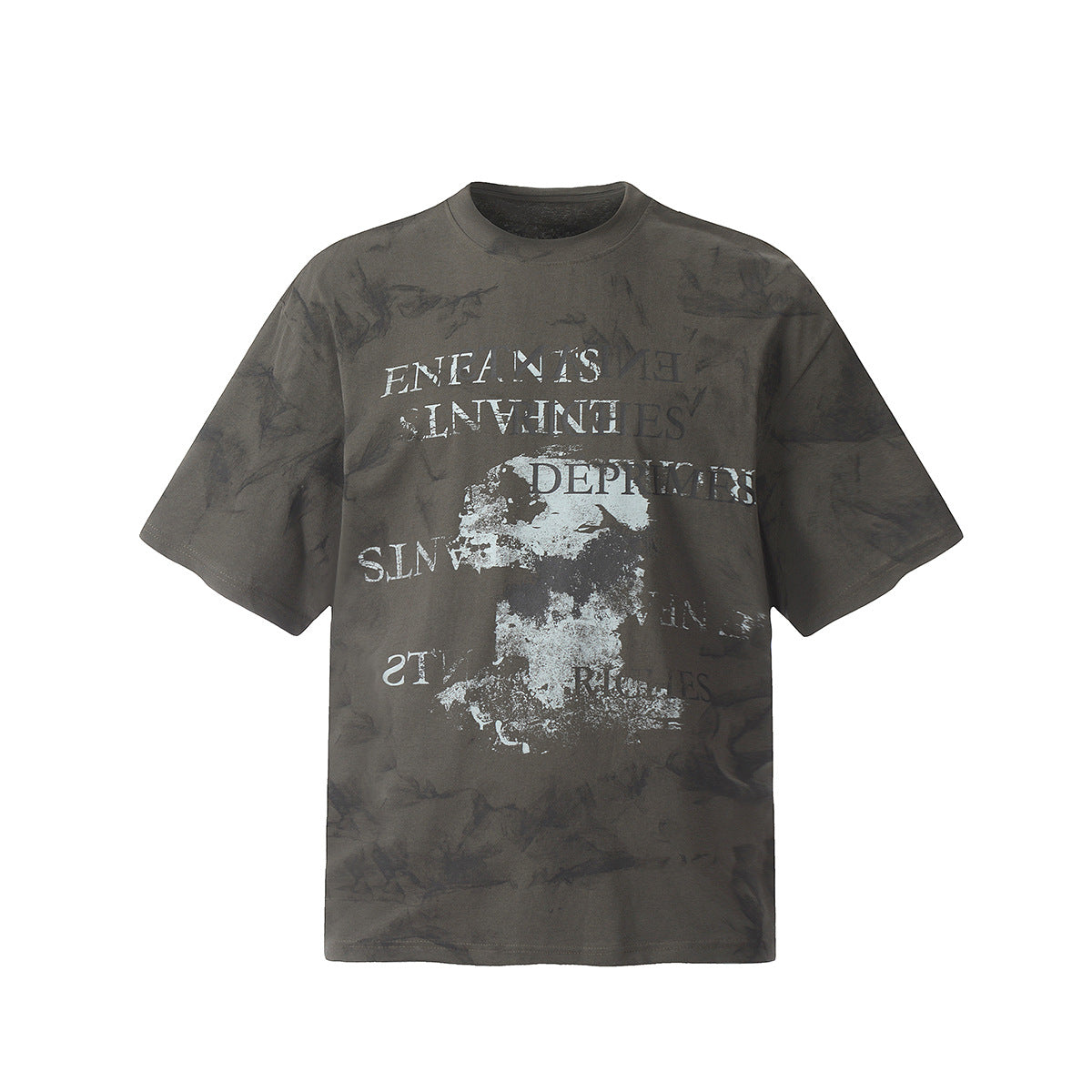 Unisex T-Shirts ERD Explosive Print Loose Fashion Tee