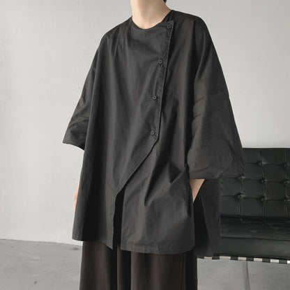 Men's Shirt Retro Loose Summer