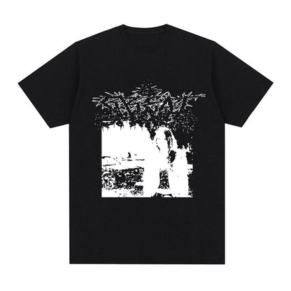 Ken Carson A Great Chaos Album T Shirt Men Women Summer  Cot