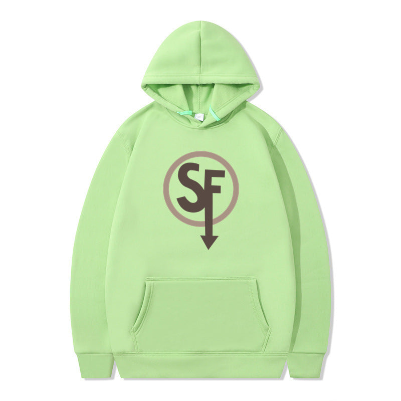 Sally Face Hoodie Classic Logo Brushed Hoody Leisure Sports