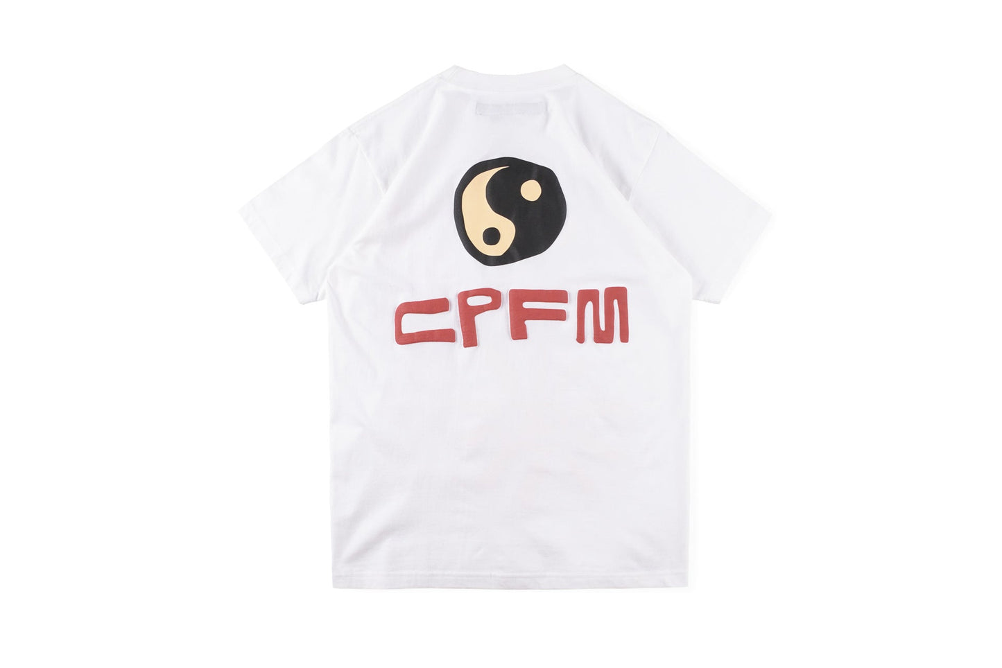 Cpfm T Shirt Hip Hop Letter Smiley Face Printed Men's Short Sleeve T-shirt