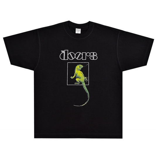 Rock Star T Shirt Gate Band T-shirt Rock American Retro Loose Street Style Short Sleeve