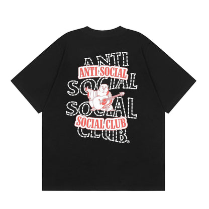 ANTI SOCIAL CLUB T-Shirt Print Casual