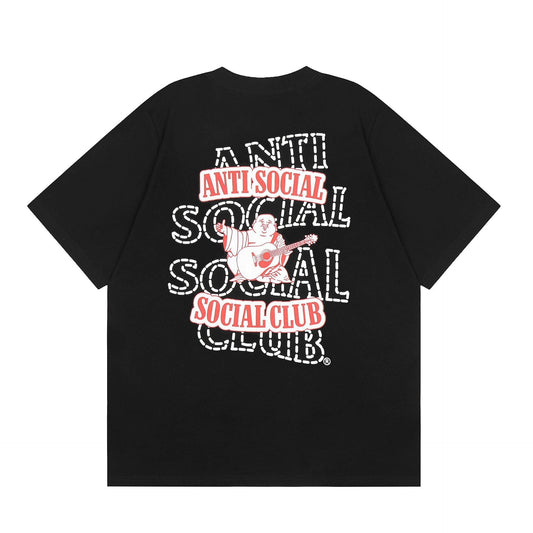 ANTI SOCIAL CLUB T-Shirt Print Casual