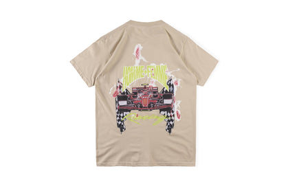 Cpfm T Shirt 21ss Cartoon Gradient Printing Men's and Women's Short-Sleeved T-shirt