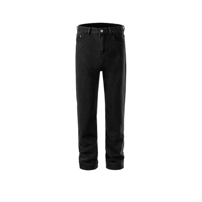 MIJKO Mens Vintage Pants MIJKO Trousers X Embroidered Pockets CleanFit Jeans