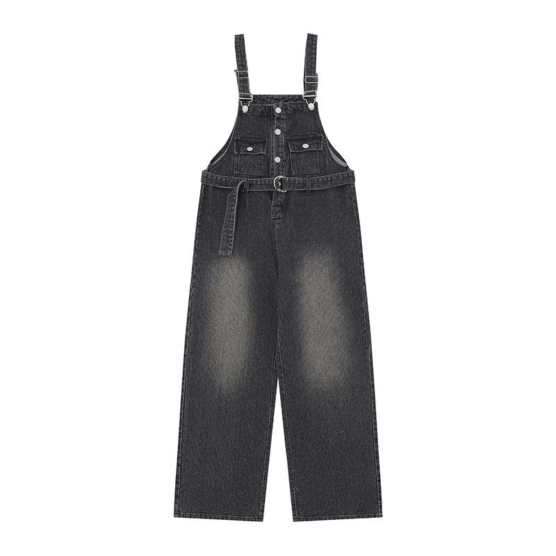 Cargo Pants Retro Overalls Jumpsuit
