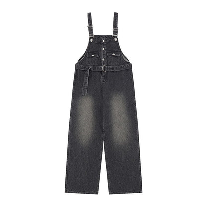 Cargo Pants Retro Overalls Jumpsuit
