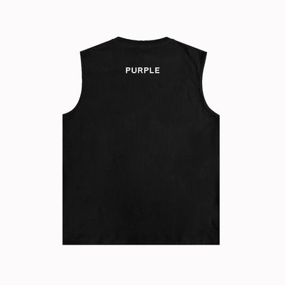 Purple Brand Tank T Shirts Sleeveless T-shirt Vest