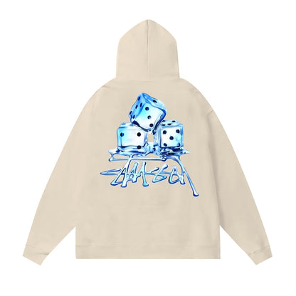 Stussy Hoodie Fall/Winter Fleece Hooded Sweater
