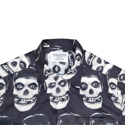 GUILTYPARTIES TIGER Shirts x WEIRDO DAVE Portfolio Skull Short Sleeve Shirts