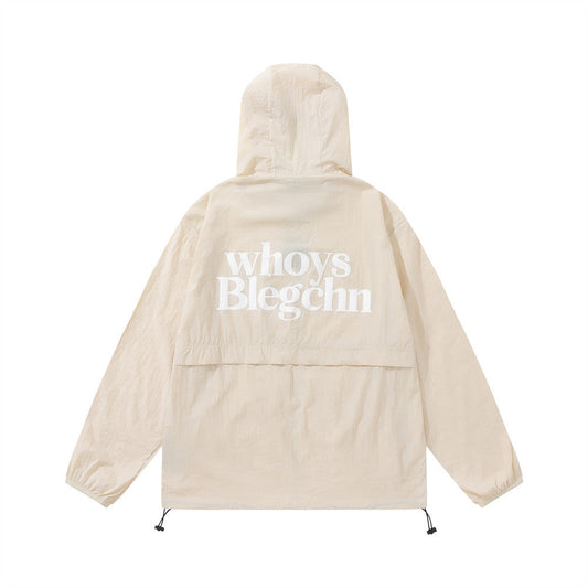 Men Jacket Coat Sun Protection Clothing Men's Hooded Jacket Summer Hooded Jacket