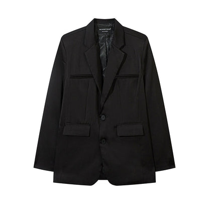 Unisex Vintage Shirt Jacket High Casual Suit
