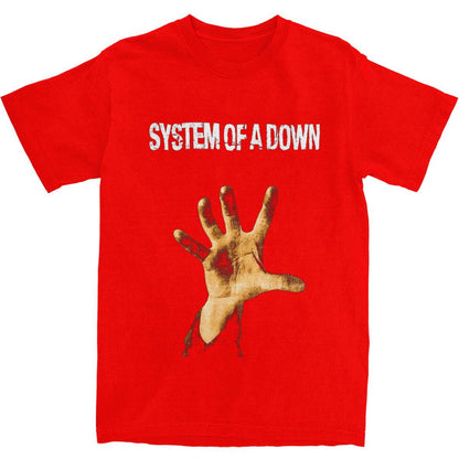 Men Women's System Of A Down Shirt Apparel Heavy Metal Band