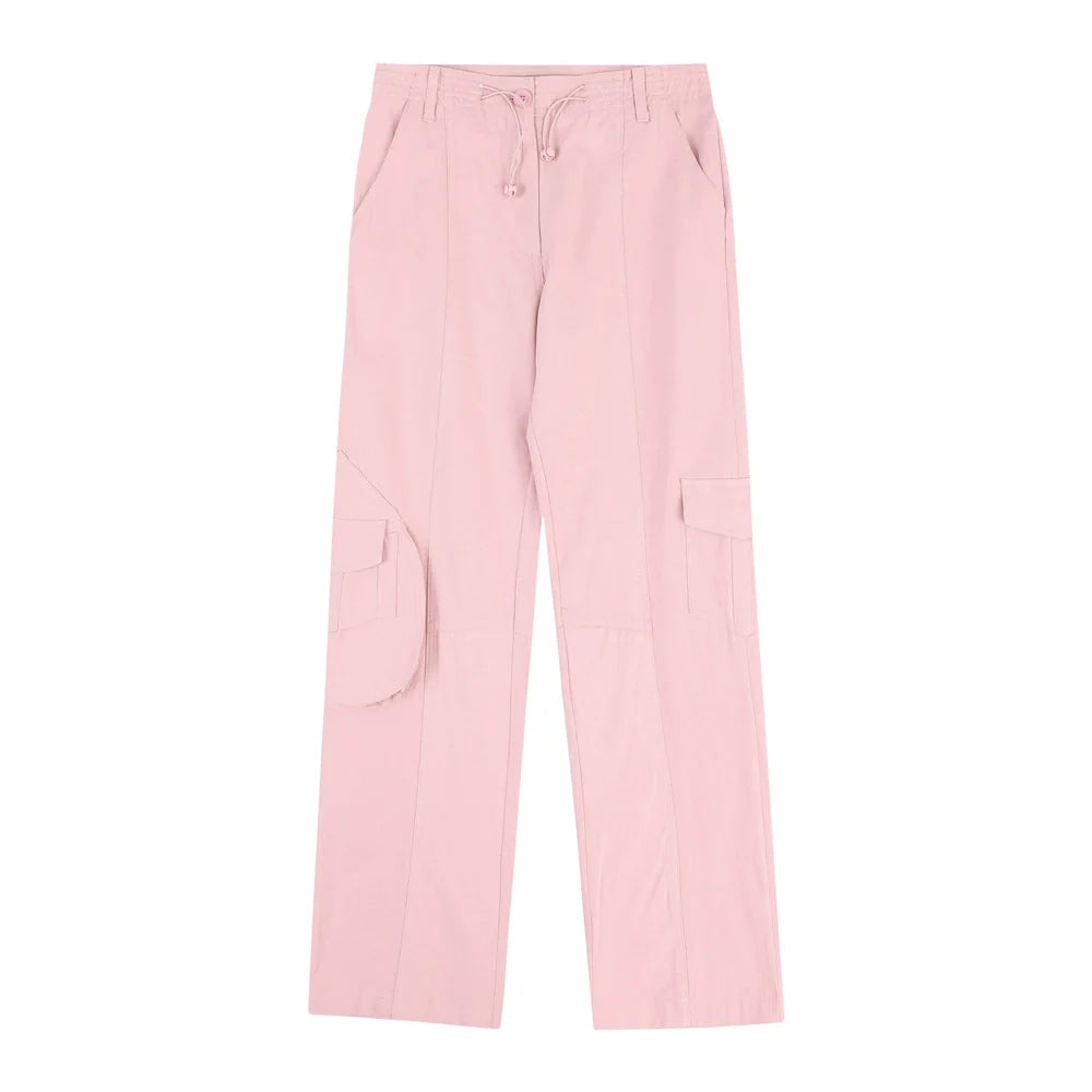 Men Sweatpants Casual Trousers Men's Loose Straight Wide Leg Pants Sports Overalls