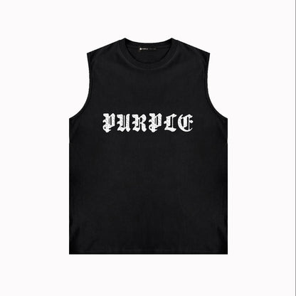 Purple Brand Tank T Shirts Sleeveless T-shirt Vest