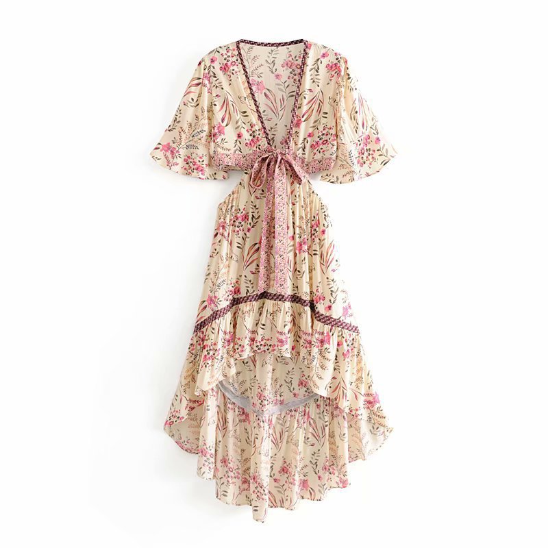 Women Dresses Bow Holiday Dress