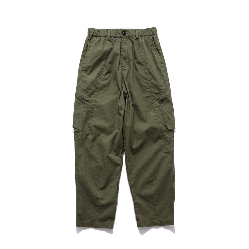 Cargo Pants Retro Casual Japanese Mechanical Style Tooling