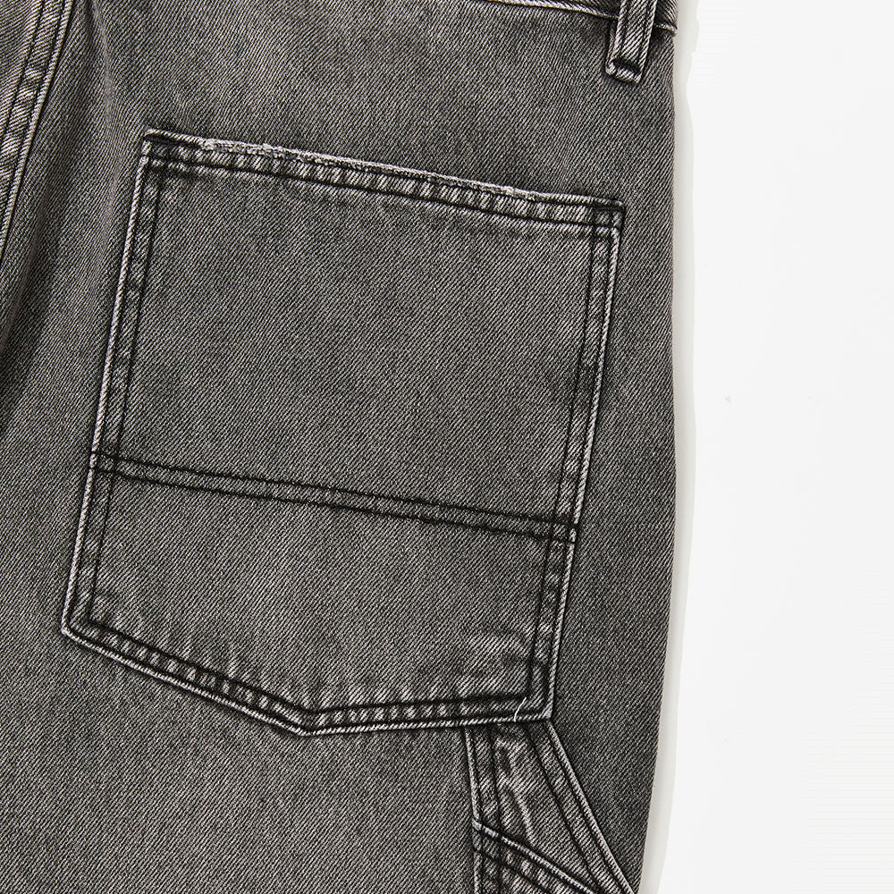 Men Jeans Distressed Worn Jeans Hip Hop Loose Casual