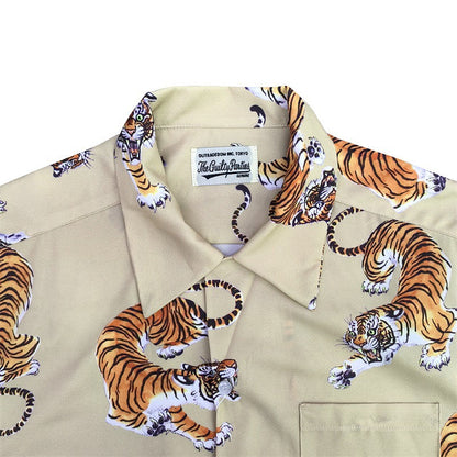 GUILTYPARTIES TIGER Shirts Hawaiian short-sleeved shirts